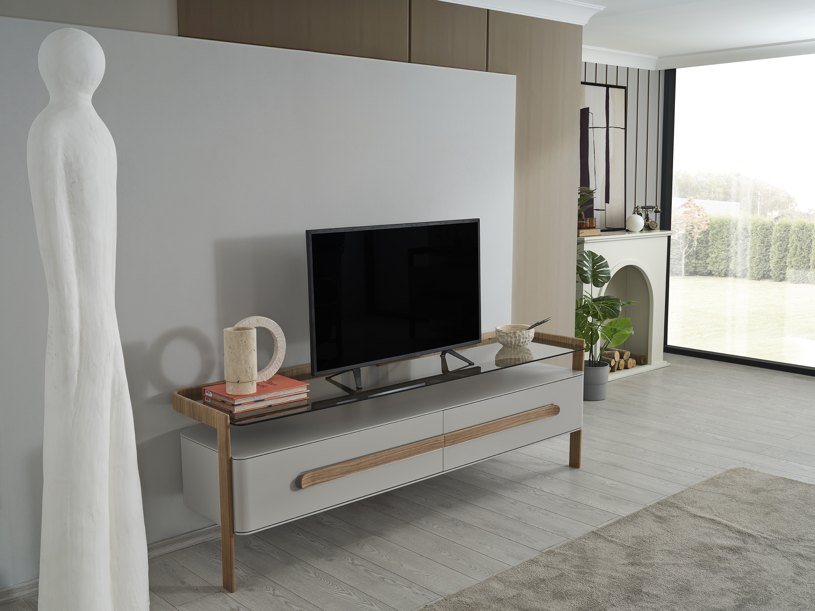Sunny Tv Ünitesi - Ahşap TV Ünitesi | Yapı Mobilya - Görsel 4